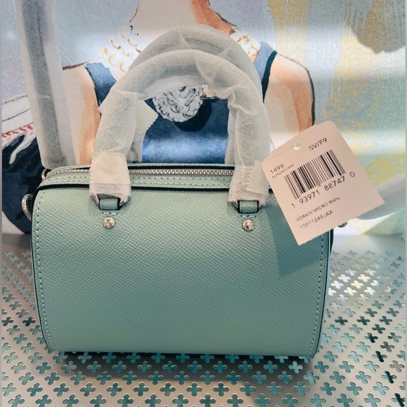 Coach XGrain Micro Rowan Seafoam - Picture 2 of 4